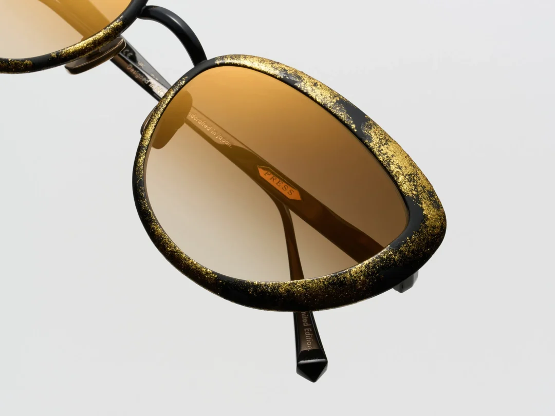 I Love Gold by PRESS Eyewear: Collectable Gold Leaf Eyewear